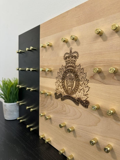 Custom Challenge Coin Display for Police & First Responders