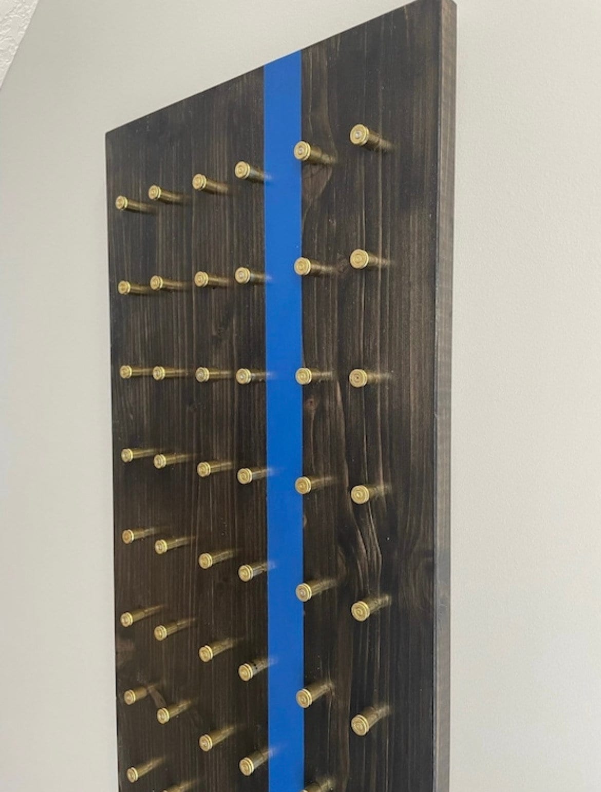 Wall Mount Vertical Challenge Coin Display | 12"x24" | 28 Challenge Coins