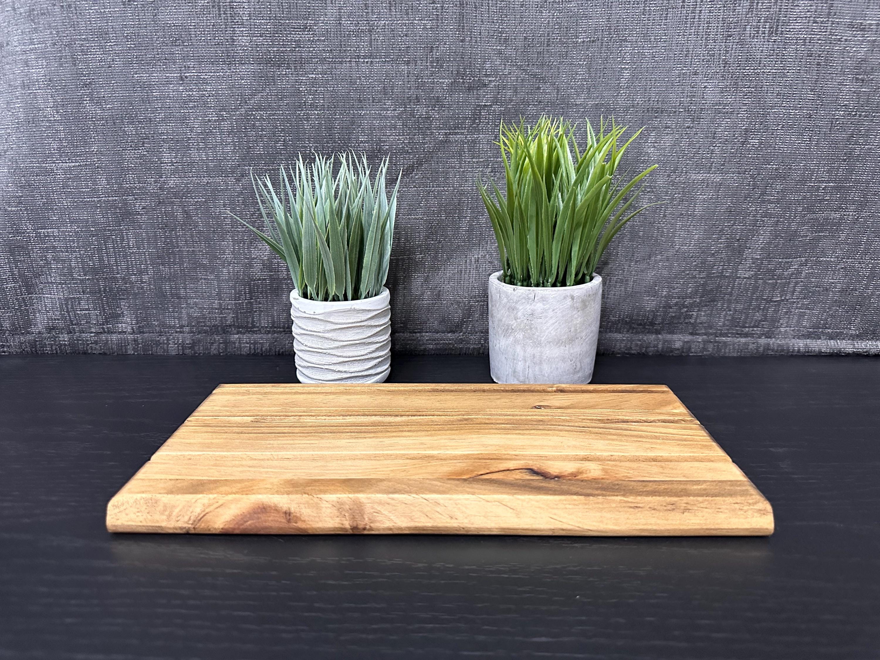 Rustic Wooden Challenge Coin Display - Police Gift