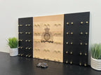 Custom Challenge Coin Display for Police & First Responders
