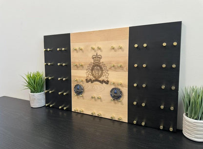Custom Challenge Coin Display for Police & First Responders