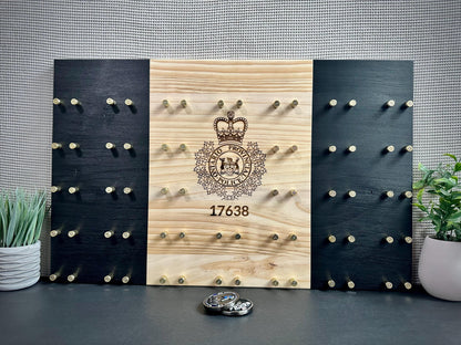 Custom Challenge Coin Display for Police & First Responders