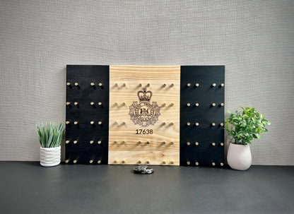 Custom Challenge Coin Display for Police & First Responders