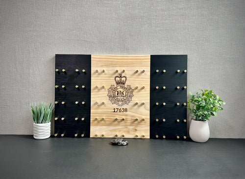 Custom Challenge Coin Display for Police & First Responders