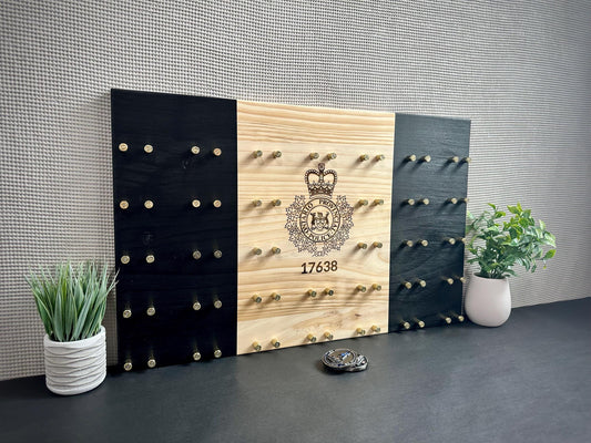 Custom Challenge Coin Display for Police & First Responders