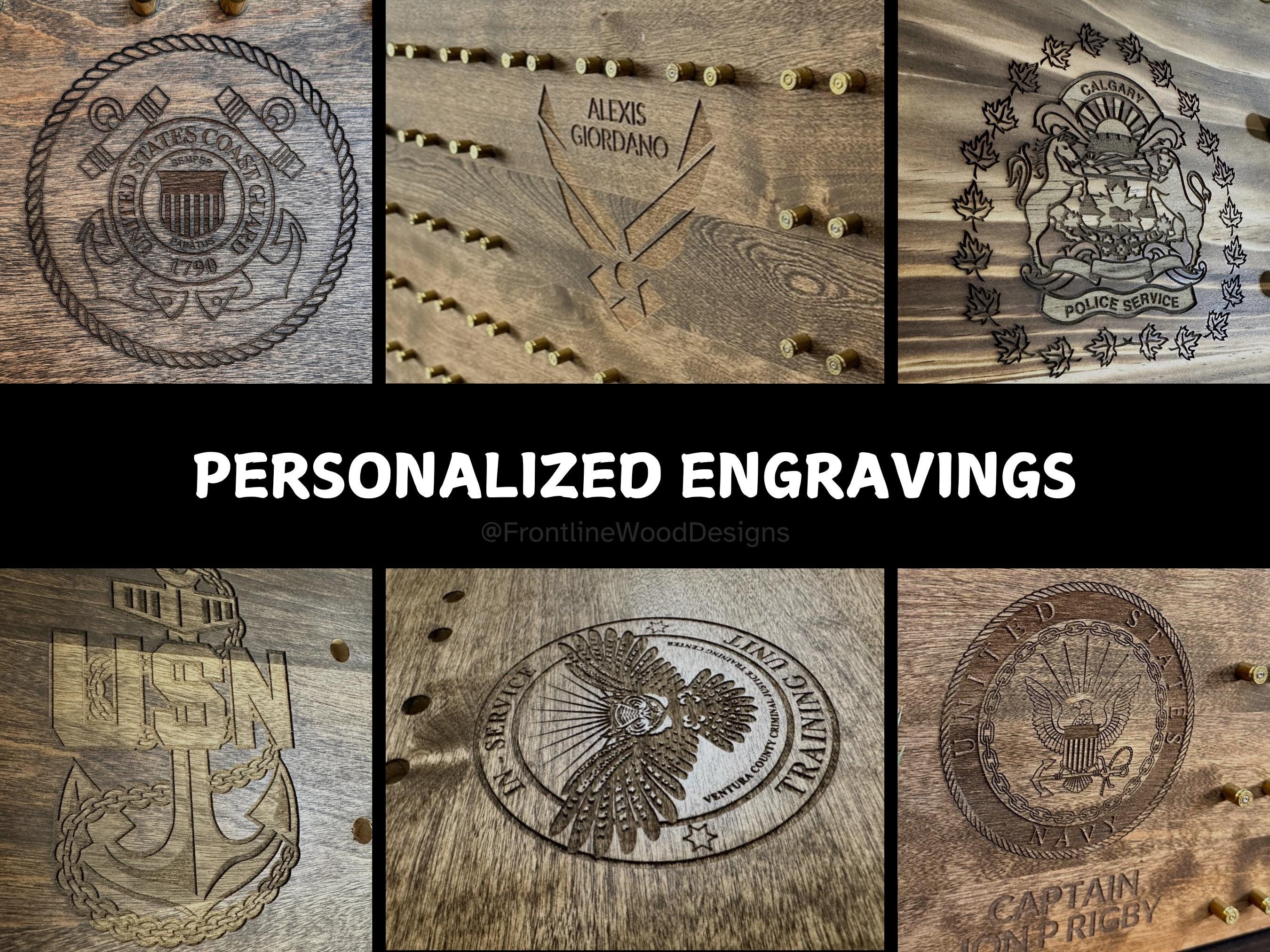 Large Challenge Coin Display (20"x36")