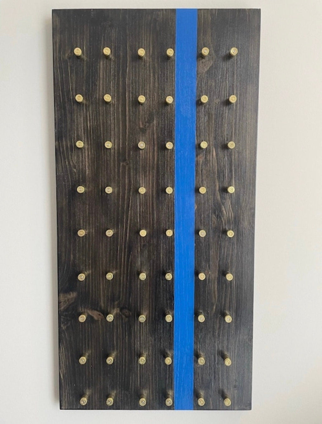 Wall Mount Vertical Challenge Coin Display | 12"x24" | 28 Challenge Coins